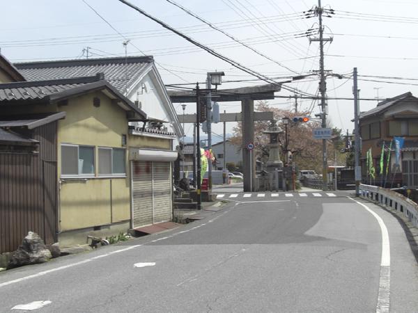 中山道高宮宿場町